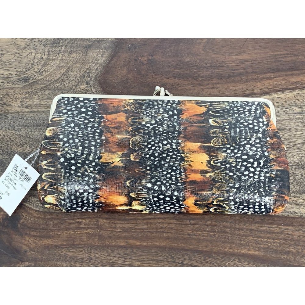 depeche mode New York Faux Feather Clutch NWT